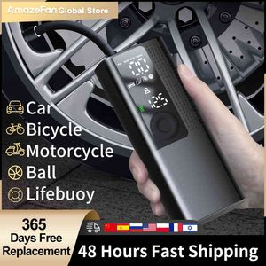 Auto Elektrische Pumpe Mini Tragbare Drahtlose Reifen Aufblasbare entleeren Inflator Luft Kompressor PumpTPMS Motorrad Fahrrad ball