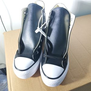 20ss Siyah Cilt Hi Platform Koşu Ayakkabıları Taylor 1970'ler Tuval Erkek Kadın Spor Sezaları Moda Plimsolls Beyaz Gündelik Chaussures
