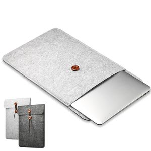 Klassisk Business Style Laptop Väskor Tablet PC Sleeve Notebook Dator Pouch Fodral för MacBook Air Pro Surface