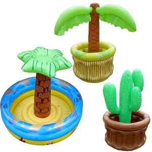 Wholesale pool cooler for sale - Group buy Pool Accessories Outdoor Toy Hawaii Series Inflatable Coconut Palm Tree Drinks Cooler Ice Bucket For Sandbeach Water Fun Party Swimming To