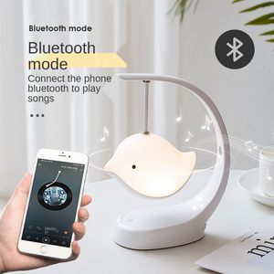 Nowość Przedmioty Przenośne głośnik Bluetooth LED telefon komórkowy Ładowarka bezprzewodowa ładowarka Audio Atmosfera Night Light Wakacje dla dzieci Smart Prezenty