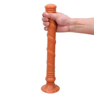 Nxy Anal Toys Новое Прибытие Диллоиллионные секс игрушки для женщин Мужчины Пары Длинные фаллоимитаторы Нет вибраторы Поддельный пенис тяги мастурбаторы Butt Plug 1208