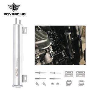 2"x13" Stainless Steel Overflow Tank Bottle Catch Can Car Modification Radiator Cooling Accessories PQY-COT01