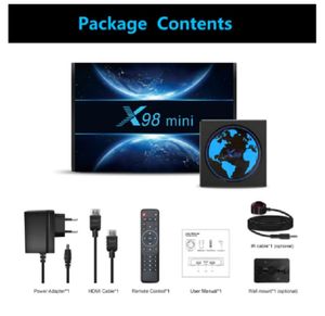 ТВ-приставка X98 MINI Amlogic S905W2, Android 11, четырехъядерный процессор, 4G, 32G, 2,4G5G, двойной Wi-Fi, BT, 100M, 4K, умный медиаплеер tx3mini plus