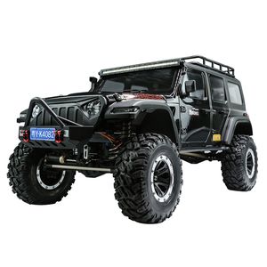 Carro YK 4082 1/8 2,4g 4WD Electric Simulation RC Car Crawler Rock Buggy Off Road Vehicle Model Fjärrkontroll Toys Present