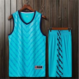 Maglie da basket personalizzate economiche Uomo all'aperto Maglie sportive comode e traspiranti Maglia da allenamento per squadre 068