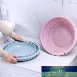 Lavabo pieghevole portatile in plastica Secchio pieghevole / vasca per piatti per viaggio di campeggio all'aperto in casa Prezzo di fabbrica design esperto Qualità Ultimo stile Stato originale