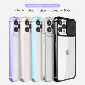 Camera Case Lens Protection cases Transparent Clear Hybrid PC TPU Phone Cover for iPhone 12 11 Pro Max XR XS 8 7 6 Plus