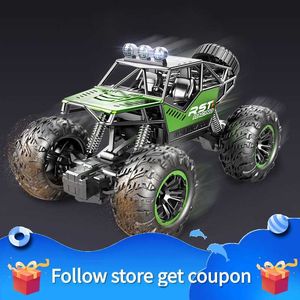 Wholesale toy tyres for sale - Group buy Remote Controlled Car Toys Drift Children Wireless Off Road Vehicle Electric Alloy Climb Tyre Charge Boy RC Metal Distance m Q0726