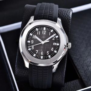 2022_HOT luksusowe zegarki na rękę Aquanaut mechanizm automatyczny ze stali nierdzewnej wygodny gumowy pasek oryginalne zapięcie męskie męskie zegarki watch2022