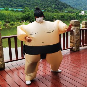 Costume da bambola mascotte Addio al celibato Costume di Halloween Gonfiabile Sumo Costumi per adulti Vestito operato Christams Abito anime Disfraces Adultos Uomo Woma