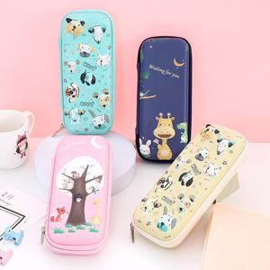 Creative fashion cartoon EVA pencil bags 3D three-dimensional large capacity pencils case student stationery box