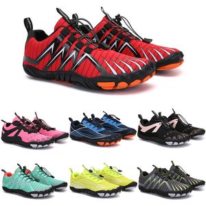 2021 Four Seasons Five Fingers Sports shoes Mountaineering Net Extreme Simple Running, Cycling, Hiking, green pink black Rock Climbing 35-45 color 106
