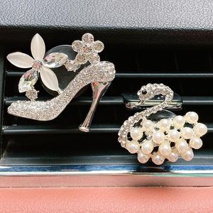 Car Air Freshener Perfume Accessory With High Heels Or Swan Shape Elegant Freshner Easy Operation Unique Fashion For