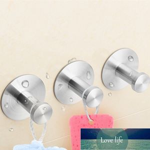 Stainless Steel Bathroom Hooks Wall Mounted Hook Hanger for Clothes Robe Towel Coat Removable Hook Suction Cup Holder n Factory price expert design Quality Latest