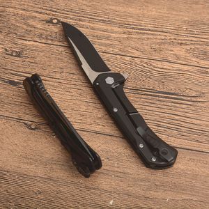 Ny KS 1955 Flipper Folding Kniv 8CR13mov Drop Point Blade Steel Handle Ball Bearing EDC Pocket Knives med Retail Box
