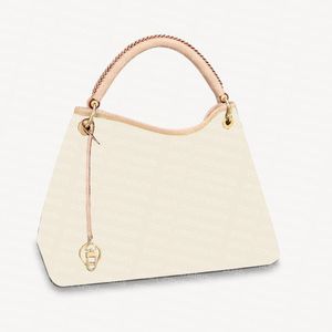 Verificador branco Hobo Bag Trançado punho bolsa para as mulheres revestidas bolsa de lona artsy