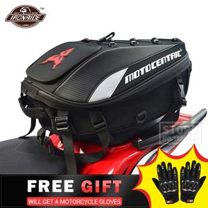 Saco da motocicleta à prova dwaterproof água mochila moto tanque da motocicleta mochila multifuncional saco de cauda 4 cores