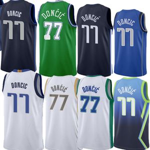 Koszulka koszykówki Luka Doncic Dirk Nowitzki Josh Green Christian Wood Tim Hardaway Jr. Reggie Bullock Kyrie Irving Javale McGee Maxi Kleber Jerseys