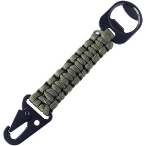 Outdoor Gadgets Umbrella Rope Corkscrew Car Keychain Climb Tactical Survival Tool Carabiner Hook Cord Backpack Buckle