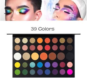 I lager Makeup Charles Artistry Palette Eye Shadow 39 Färg Naturlig långvarig ögonskugga Hög kvalitet Det lägsta priset