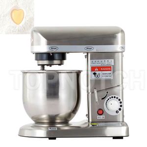 7l Desktop Bowl Food Blender Hushållsdegen Mixer Cook Machine Rostfritt Stål Cream Egg Whisk Cake Bread Maker
