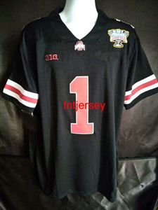 custom Justin Fields #1 Blackout Ohio State Buckeyes Football Jersey Sugar Bowl MEN WOMEN YOUTH stitch to add any name number XS-5XL