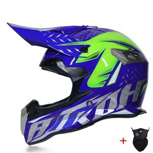 モトクロスフルフェイスヘルメットメンエクストリームスポーツオートバイATVダートバイクMX BMX DHレーシングオフロードヘルメット294R