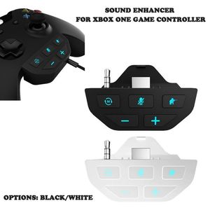 Game Controllers & Joysticks Sound Enhancer For Xbox One Controller 3.5Mm Gamepad Headset Card Audio Adapter Accessories
