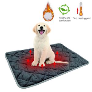 Wholesale xl dog blanket for sale - Group buy Kennels Pens XL L M S Sizes Dog Bed Pet Self Heating Mat Pads Blanket Cat Thermal Warm Winter Soft Carpet