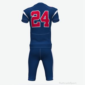 Erkek Mavi Kırmızı Siyah Beyaz Mor Dikişli Futbol Futbol Formaları Özel Herhangi Bir Ad Numarası İyi Kalite Gömlek S-XXL Juren