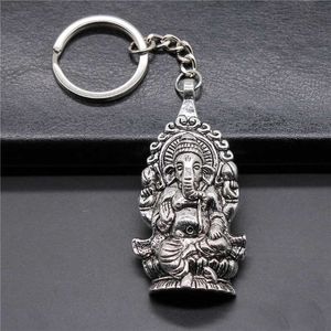 Unik Elephant Gun Pendant Keychain Travel Souvenir Present Hängsmycke Keychain H8WF G1019