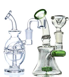 Hookahs Mini Fab Egg Rig Bongs Glass Bong Water Rures Oil Rigs Banger lub Bowl