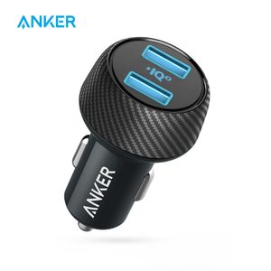 Anker 30W المزدوج USB شاحن سريع، أجهزة شحن سريعة متوافقة، سرعة Powerdrive 2 مع PowerIQ 2.0 ل Galaxy iPhone وغيرها