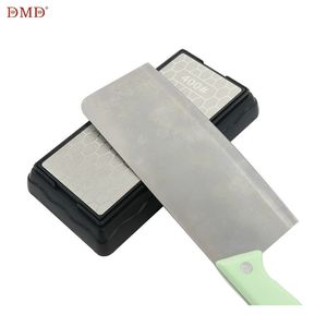 DMD double-sided diamond sharpening stone 2 side 400/1000 400/1200 600/1200 honeycomb type kitchen knife oil h3 210615