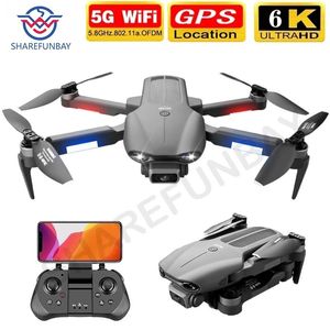 2021 NEW F9 Drone GPS 4K 6K 5G WiFi Iive Video FPV Quadrotor Flight 30 Minutes RC Distance 3000m Drone HD Wide-angle Dual Camera