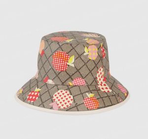 男性女性バケツ帽子デザイナーサンキャップ帽子メンズファッション高級ボンネットビーニー野球キャップアップルハートFedora Sunhat