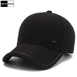 노스 우드 고품질 판매 망 야구 모자 Gorras Hombre Snapback 모자 코튼 블랙 캡 트럭 힙합 보닛 여성 아빠 모자 Q0911