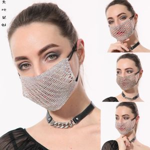 Claw Chain Mask Decorative Inlaid with Diamond Party Net Red Personalized Fishing Jewelry Kz2102 7JU6726