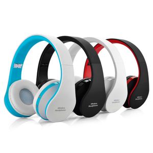 BT hörlurar NX-8252 Stereo Casque Audio MP3 Bluetooth 3.0 Headset Trådlösa hörlurar Hörlurar Head Set Telefon för iPhone Samsung