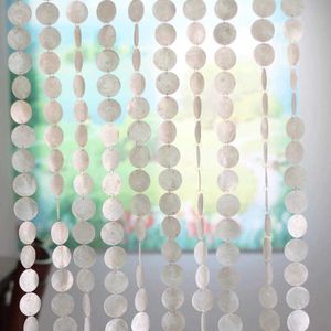 5m Natural shells pollution-free Curtain Indoor partition Decorative Wind chimes Curtain el decoration Door Curtain 210712