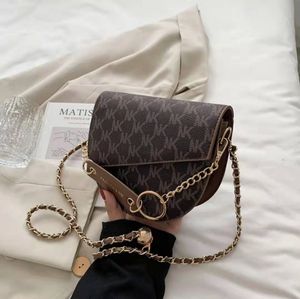 Miękka skóra Cross Body Luksusowe Torby Messenger Lady Projektant Torebka Dla Kobiet Moda Satchel Sprzęgła Diamentowe Lattice Torby Na Ramię Metalowa Łańcuch Bag HBP