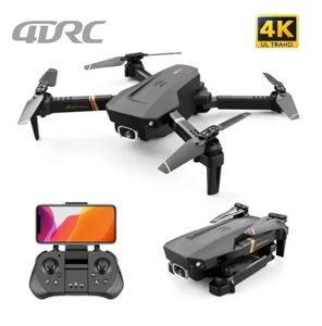 Drones V4 RC Drone WIFI FPV Live Video 4K HD Wide Angle Camera Foldable Altitude Hold Durable RC