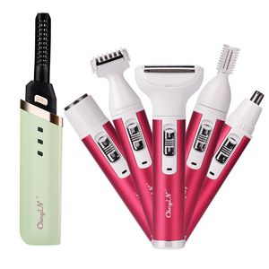 Eyebrow Female Shaver Bikini Nose Hair Trimmer Electric Women Razor Shaving Eyelash Curler Face Cleaner Beauty Tools