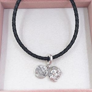 925 Sterling Silber Schmuckherstellungsset Pandora Bär Fuchs Eichhörnchen Dangl Charms Herzkette DIY Armbänder für Frauen Perlen Kinder Halskette Jungen Mädchen Armreif 799078C00