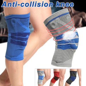 Elbow Knee Pads Ly Springs Support Brace Protector Elastic Silicone Andas för Fitness Sport S66