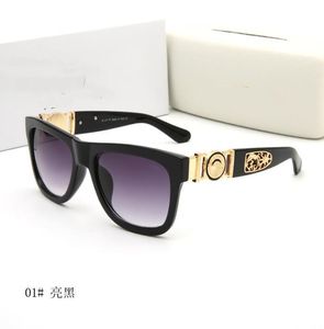 2021 Frauen und Männer Sonnenbrillen Mode Quadrat Sommer Stil Full Frame Top Qualität UV-Schutz gemischt 9041