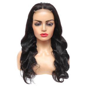 30 polegadas de cabelo humano de longa perucas 4x4 perucas frontais de renda ondas corporais brasileiras onda profunda onda de água encerramento da peruca reta Bob Wigs pré -arrancados