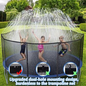 Amerikaanse voorraad zwembad sport ft sprinkler trampoline accessoires zomer outdoor nozzle park speelgoed hoge waterdruk