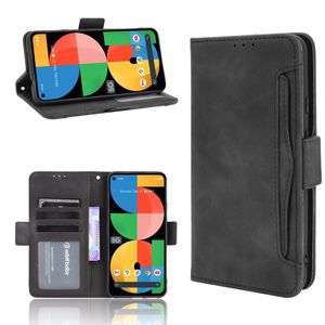 Custodie per libri per Google Pixel 5 4 XL 4a 5a 5G Custodia Flip Card Wallet Custodia protettiva in pelle PU